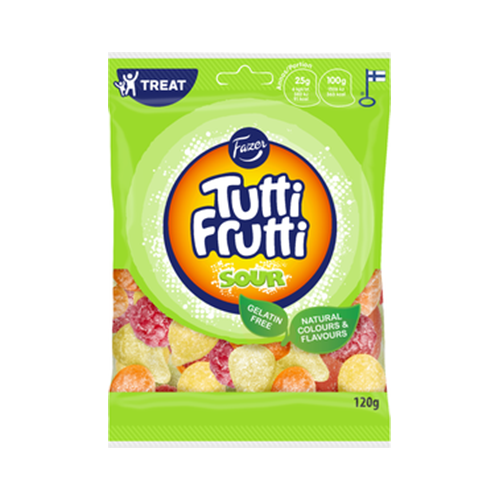 TUTTI FRUTTI SOUR 120G