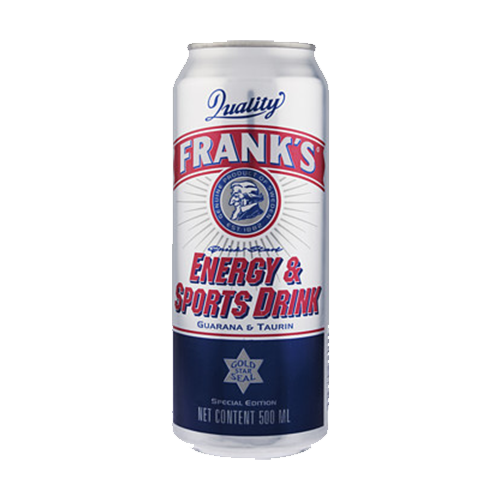 Franks Energy & Sportsdrink 50 cl