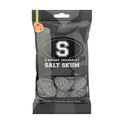 S-MÄRKE SKUM SALT 70G